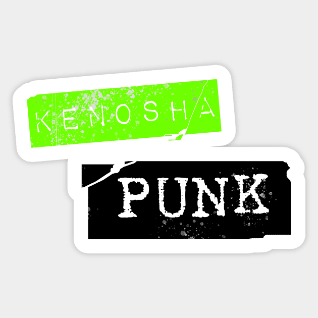 Kenosha Punk Sticker by Vandalay Industries